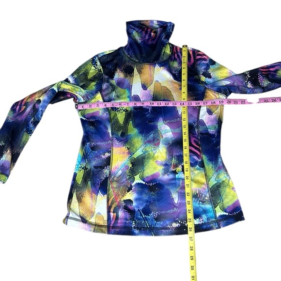 Sno Skins Printed Dreamcatcher Turtleneck Top - Picture 4 of 9